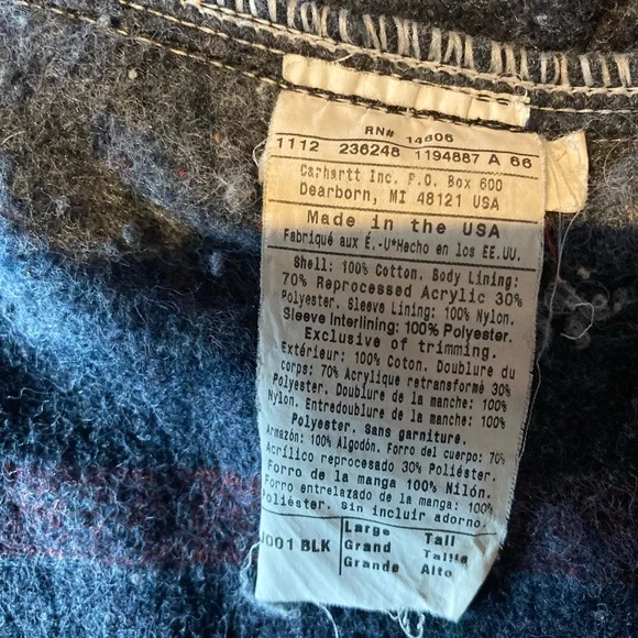 Vintage Men’s Carhartt Detroit Jacket - Picture 8 of 13